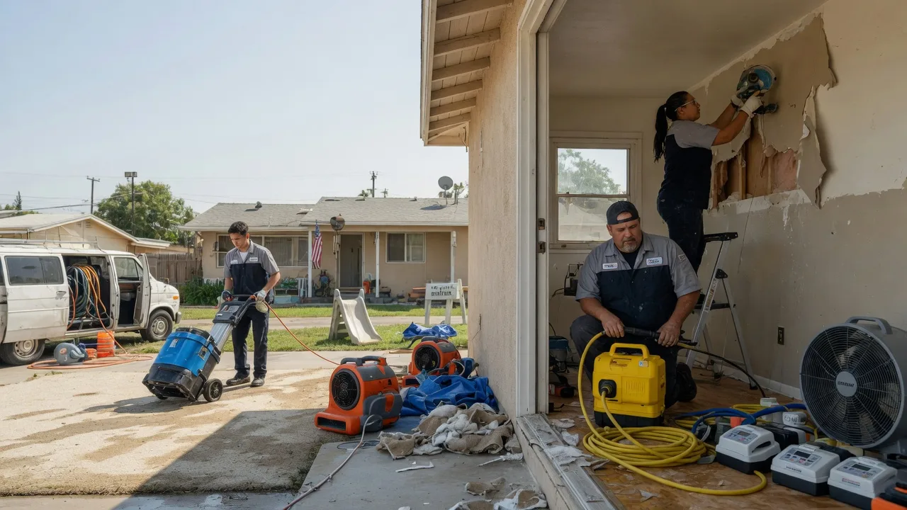 Water Damage Restoration in Mentcle, PA near me